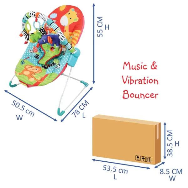 Music & Vibration Baby Bouncer - Image 4